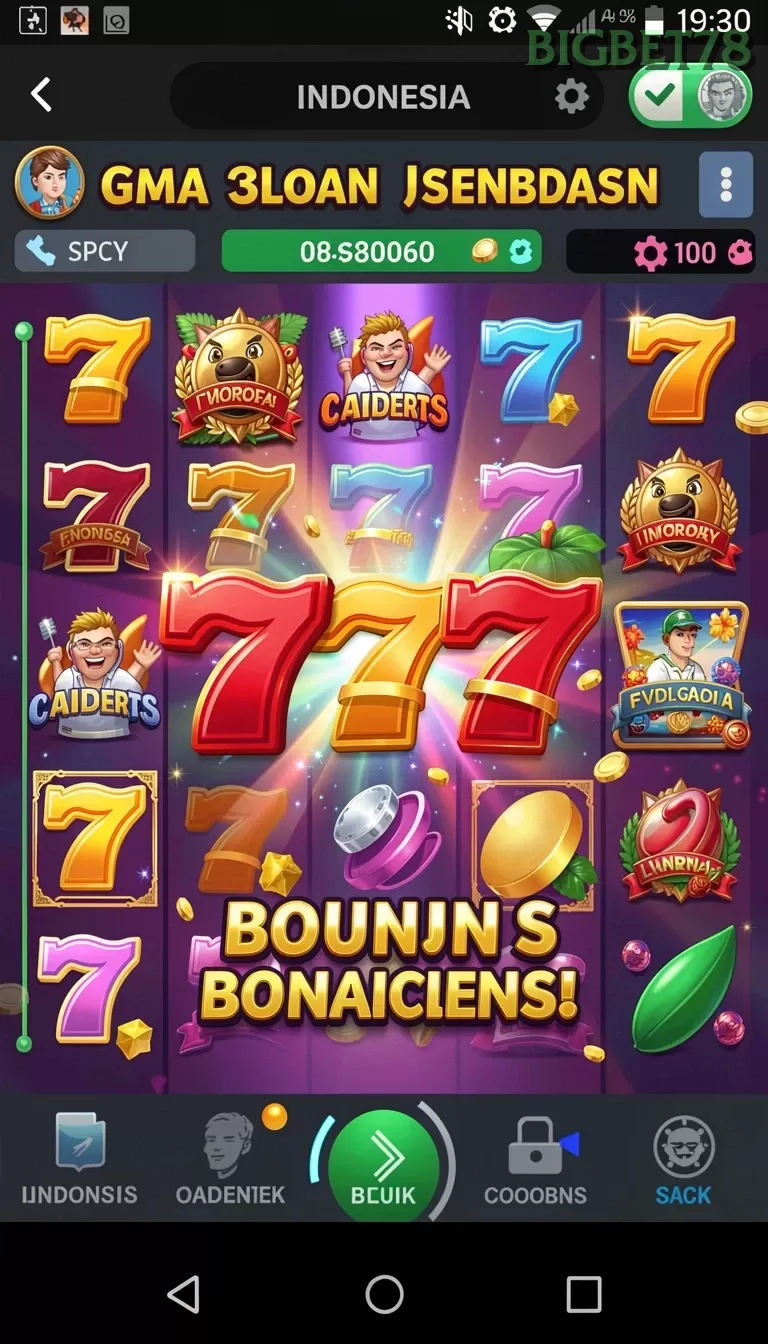 Pratinjau antarmuka bigbet78 — aplikasi APK resmi Android v2.5.6